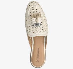 Ali Woven Tassel Mule