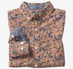 Boys Long-Sleeve Print Shirt