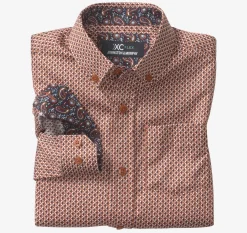 Boys Long-Sleeve Printed Shirt