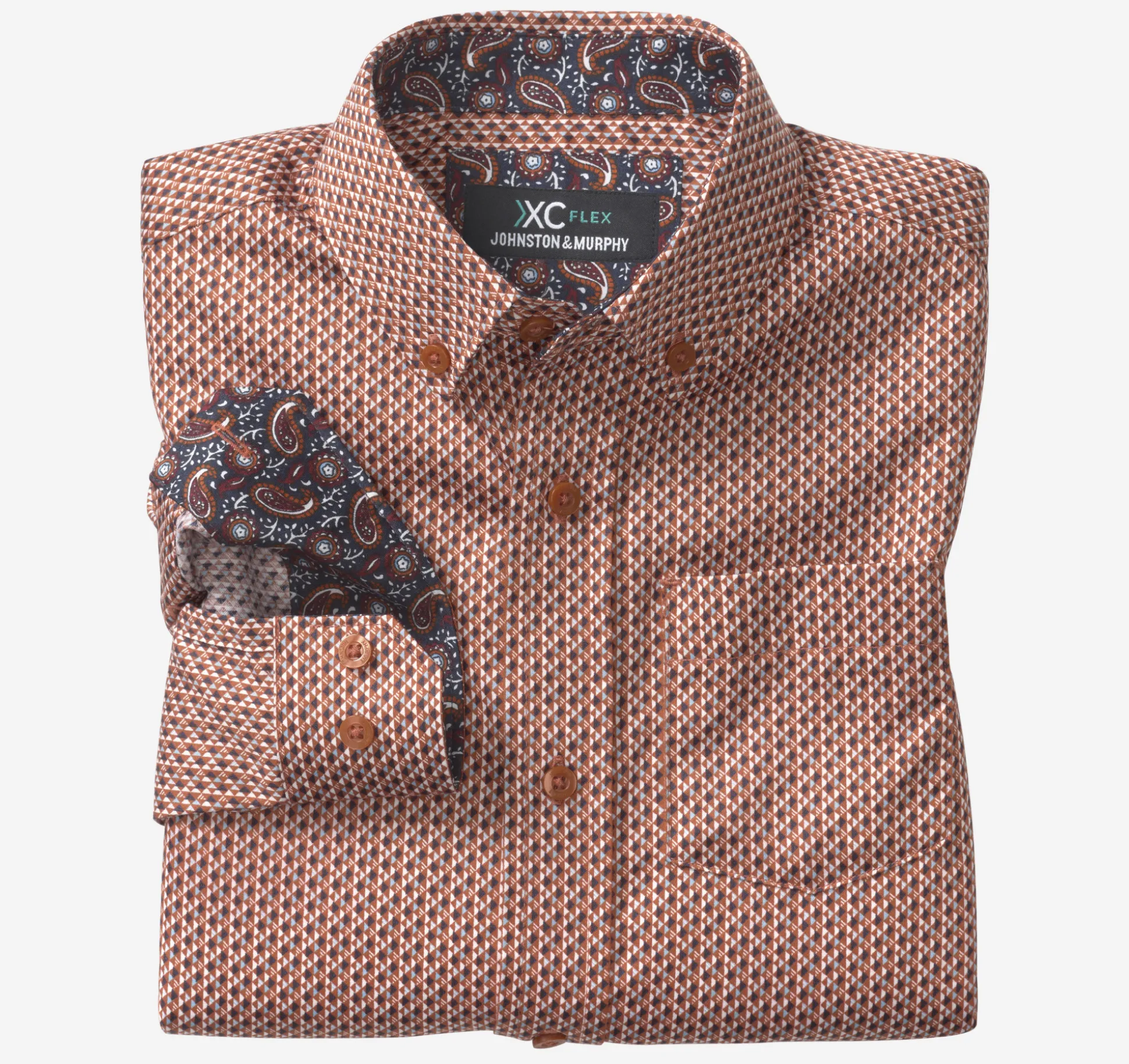 Boys Long-Sleeve Printed Shirt