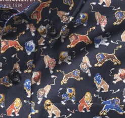 Boys Long-Sleeve Printed Shirt