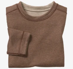 Boys Reversible Solid Crewneck