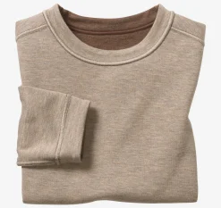Boys Reversible Solid Crewneck