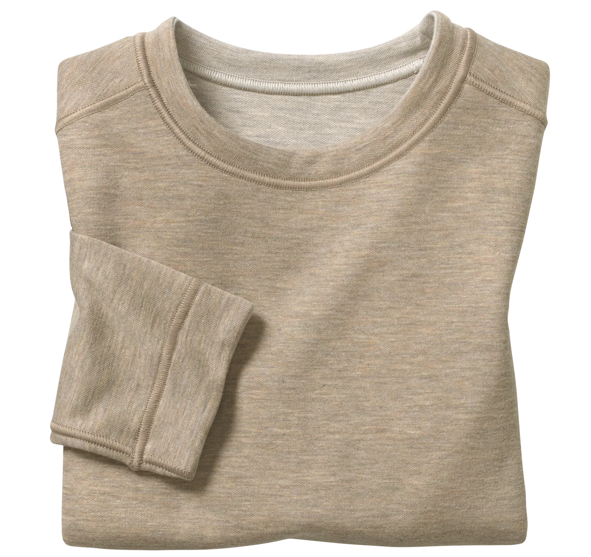 Boys Reversible Solid Crewneck
