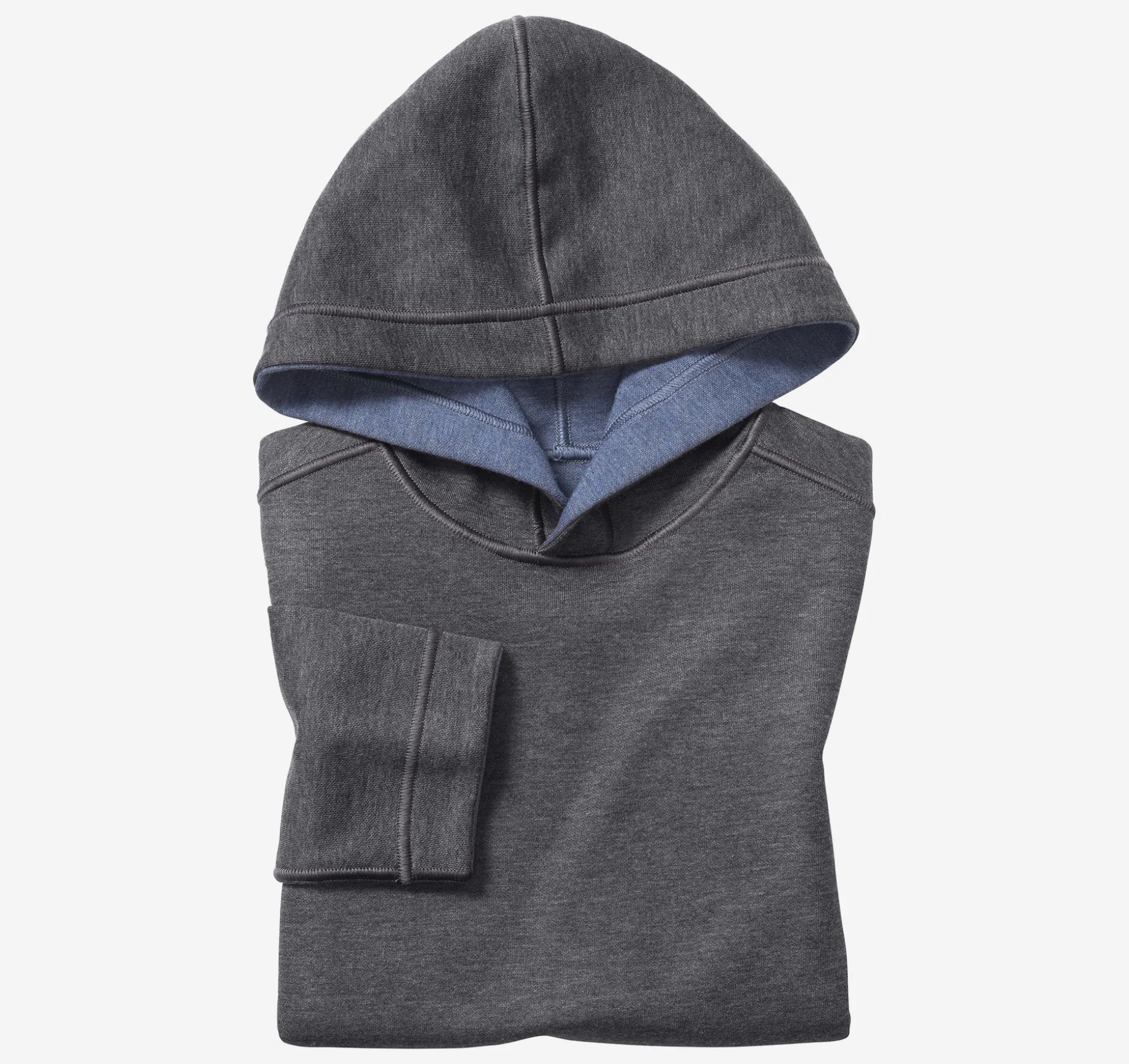 Boys Reversible Solid Hoodie