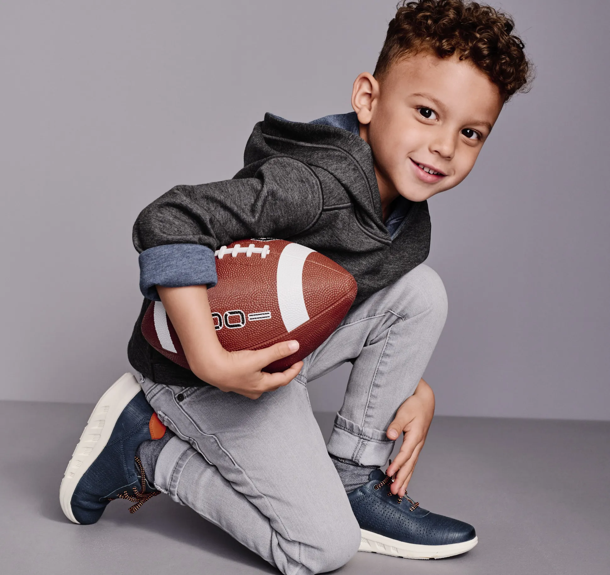 Boys Reversible Solid Hoodie