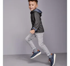 Boys Reversible Solid Hoodie