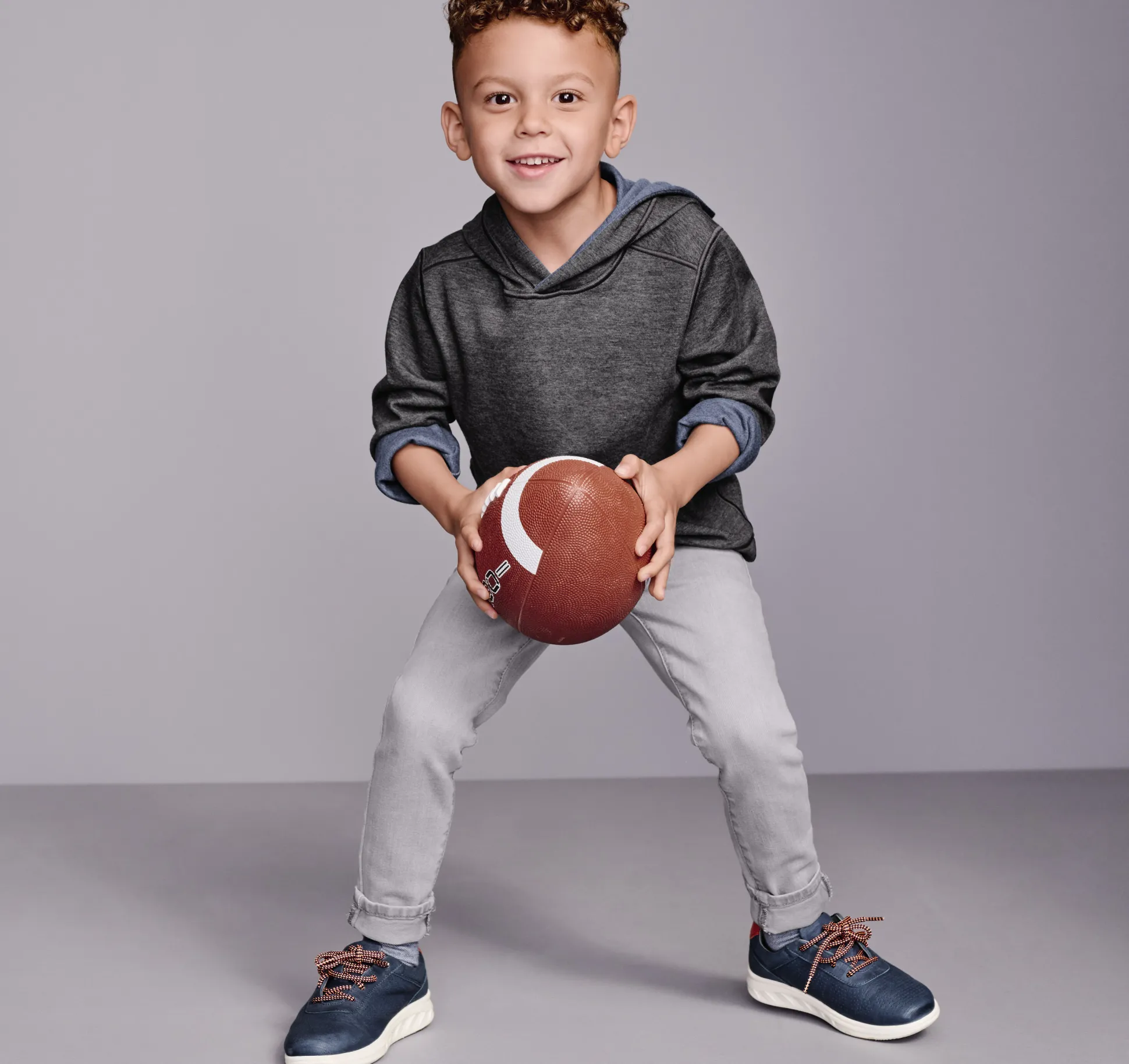 Boys Reversible Solid Hoodie