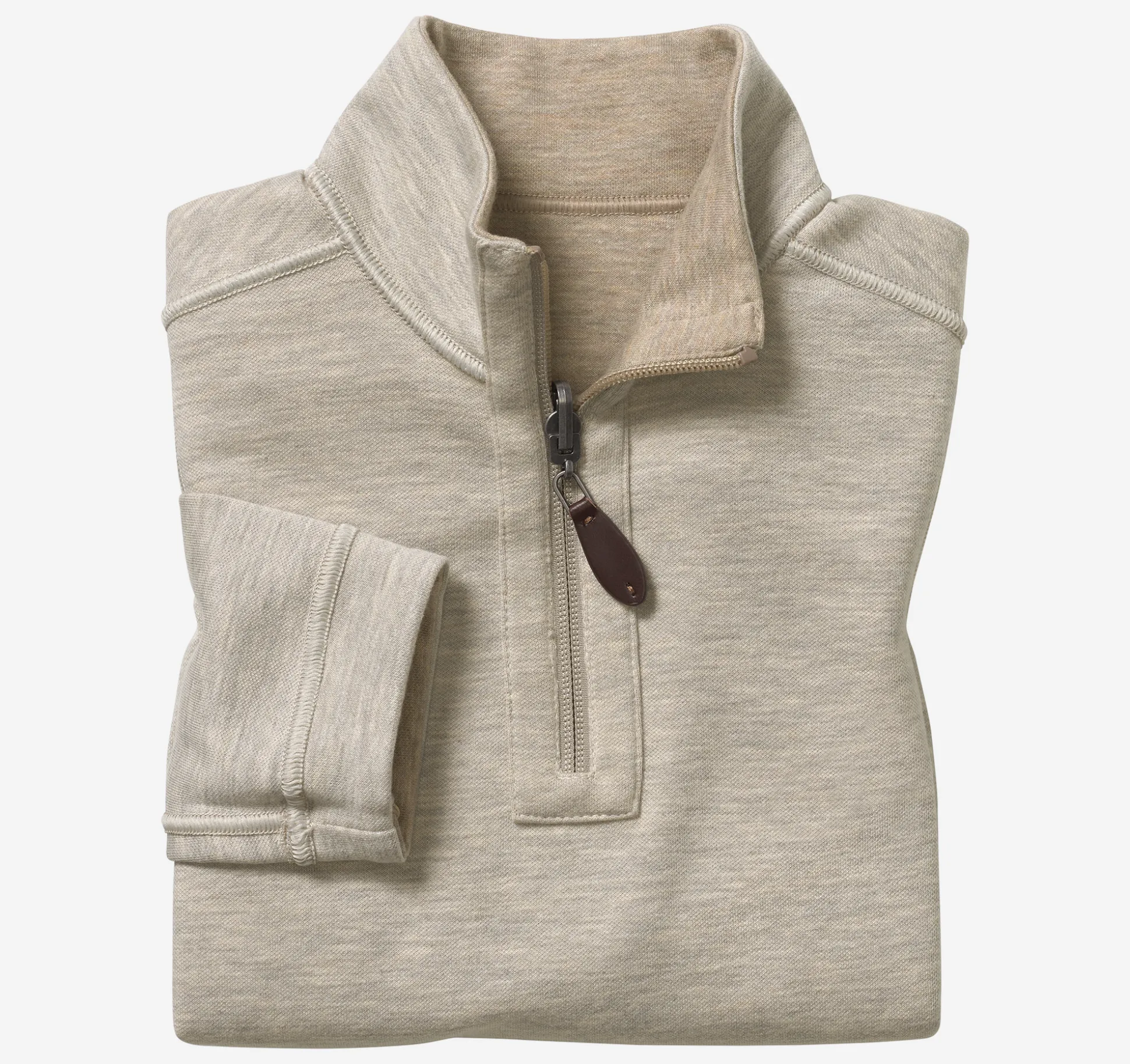 Boys Reversible Solid Quarter Zip