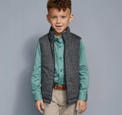 Boys Reversible Vest