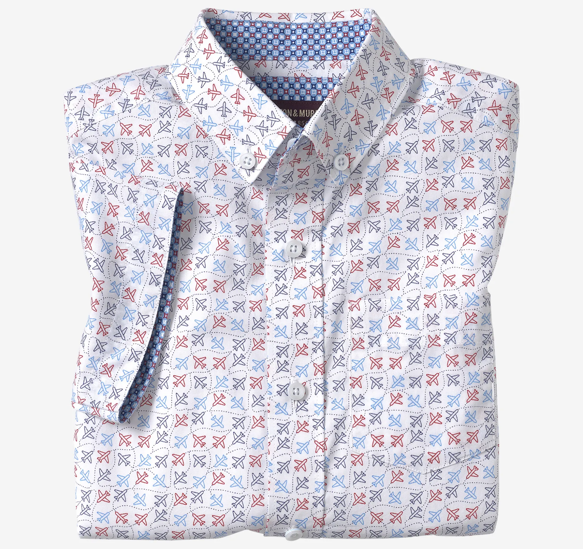 Boys Short-Sleeve Printed Shirt