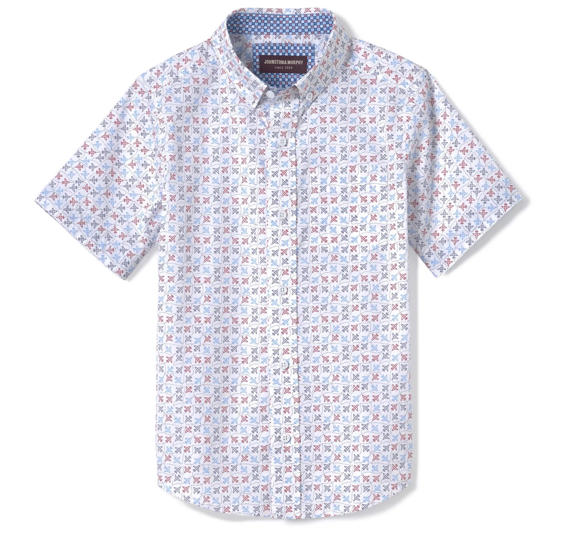 Boys Short-Sleeve Printed Shirt