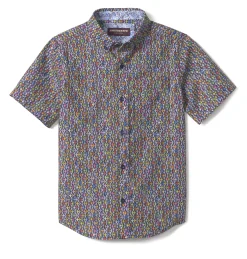 Boys Short-Sleeve Printed Shirt