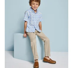 Boys Short-Sleeve Printed Shirt
