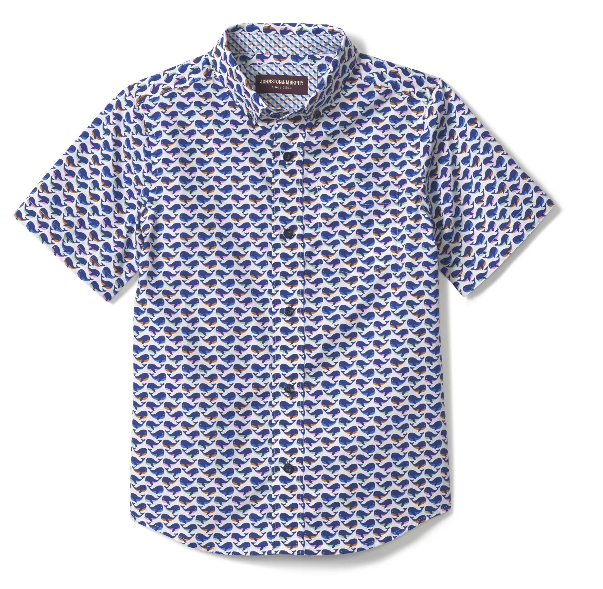 Boys Short-Sleeve Printed Shirt