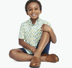 Boys Short-Sleeve Printed Shirt