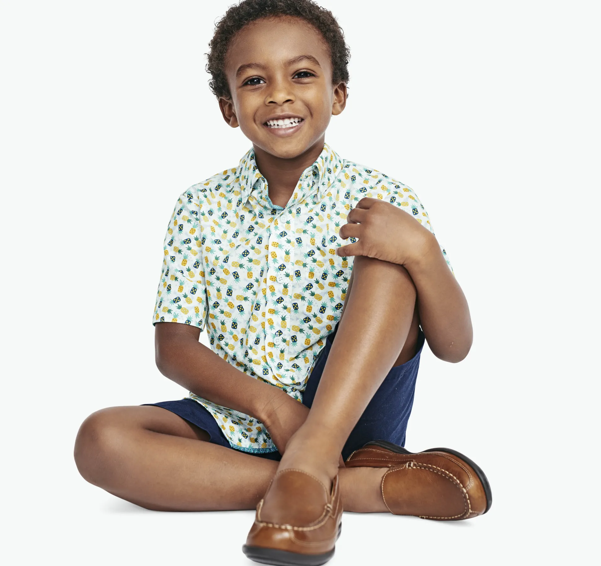 Boys Short-Sleeve Printed Shirt