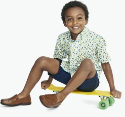 Boys Short-Sleeve Printed Shirt