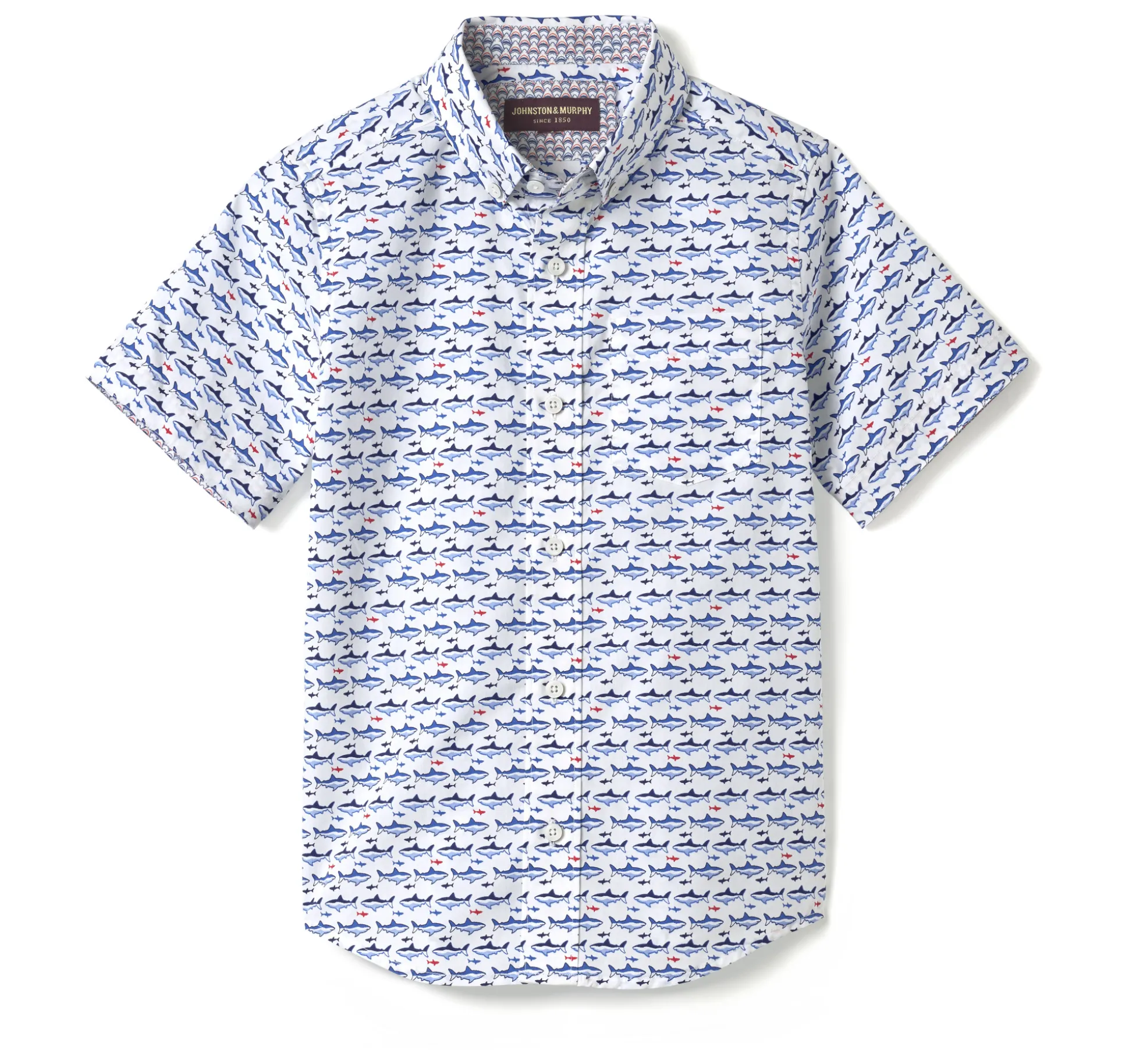 Boys Short-Sleeve Printed Shirt