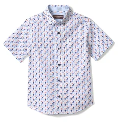 Boys Short-Sleeve Printed Shirt