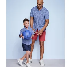 Boys Short-Sleeve Printed Shirt