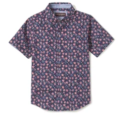 Boys Short-Sleeve Printed Shirt