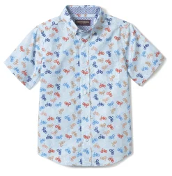 Boys Short-Sleeve Printed Shirt