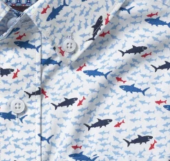 Boys Short-Sleeve Printed Shirt