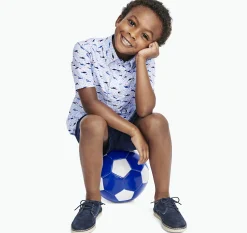 Boys Short-Sleeve Printed Shirt
