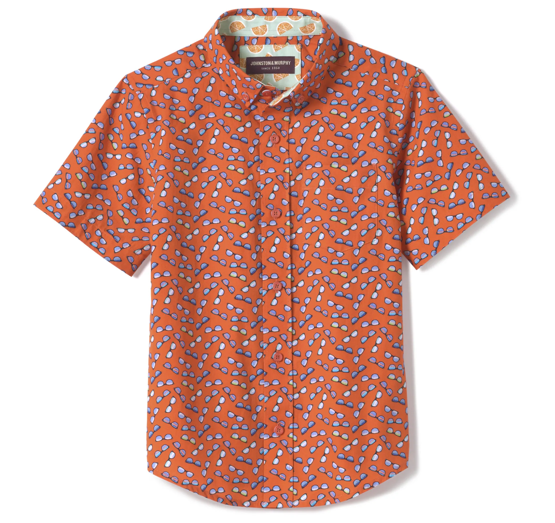 Boys Short-Sleeve Printed Shirt