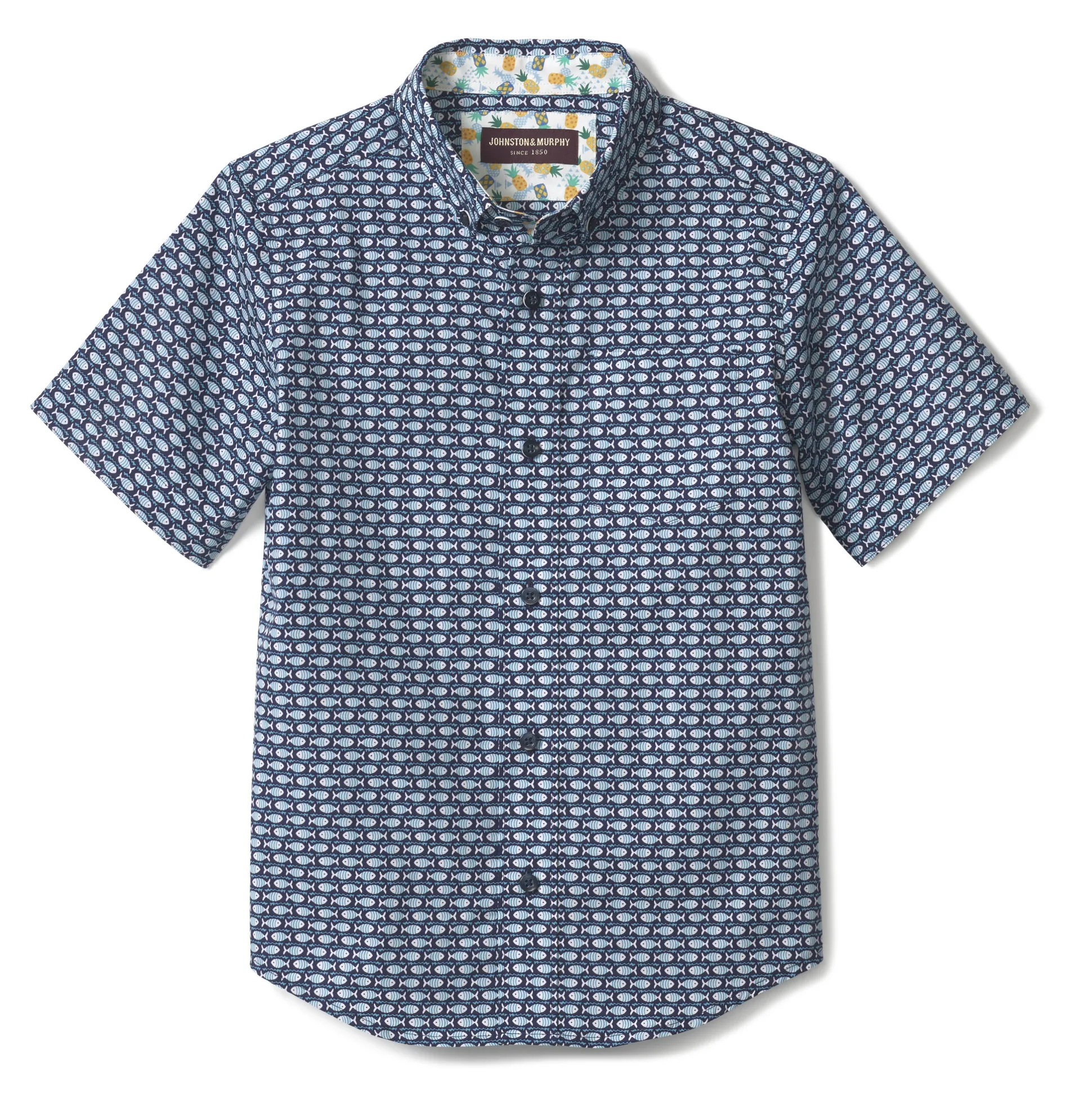 Boys Short-Sleeve Printed Shirt