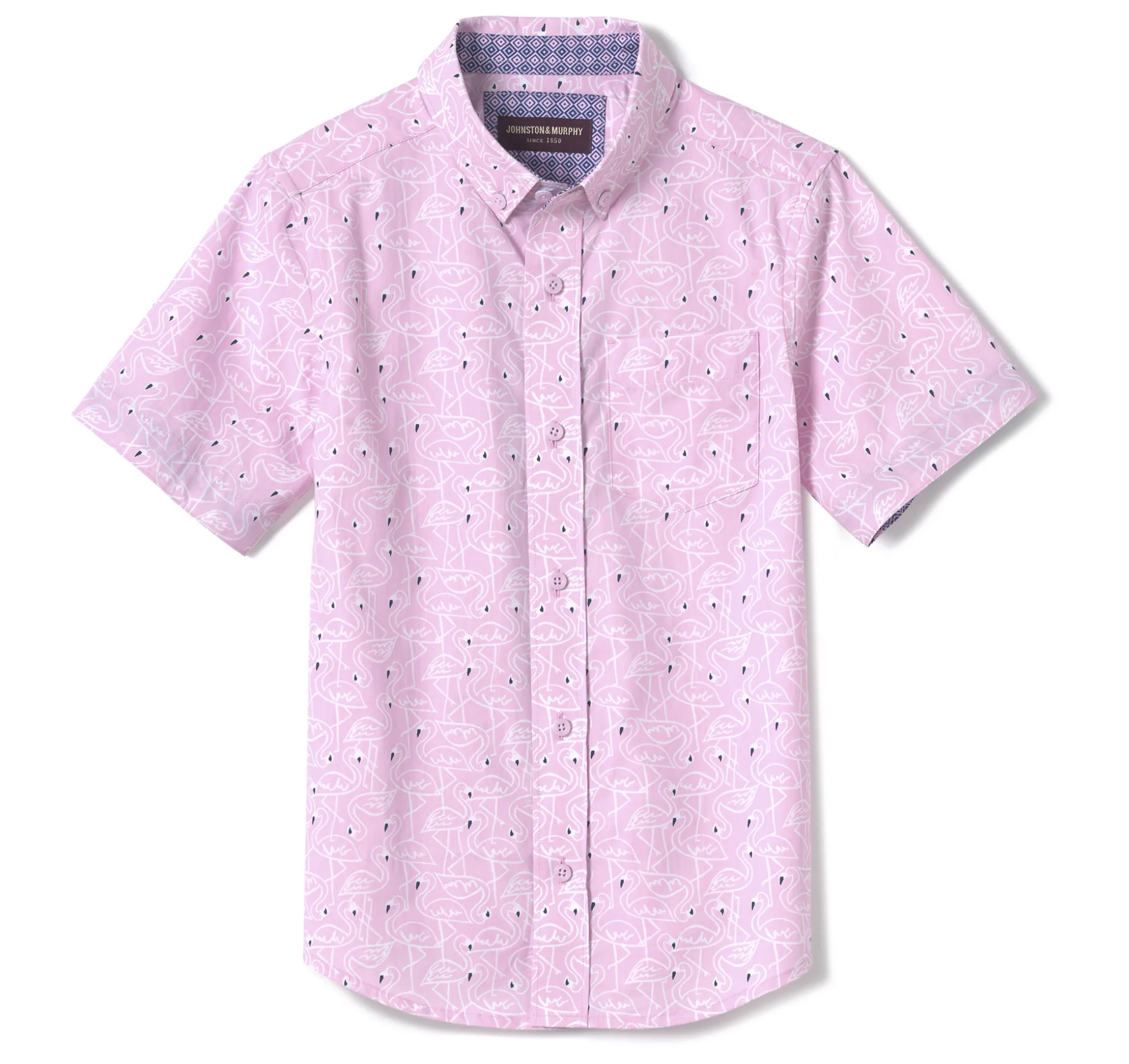 Boys Short-Sleeve Printed Shirt