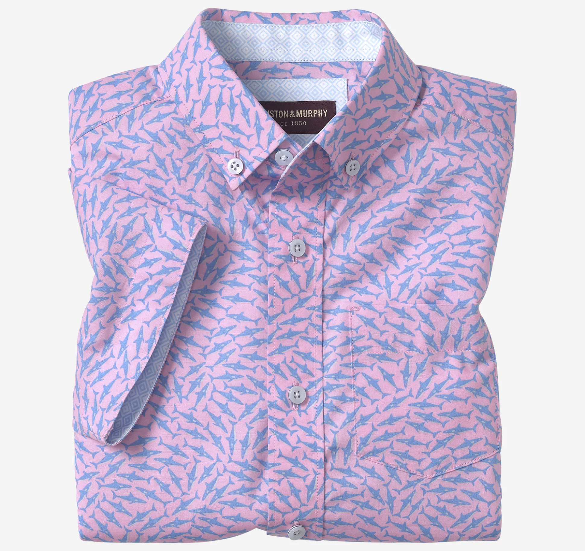 Boys Short-Sleeve Printed Shirt