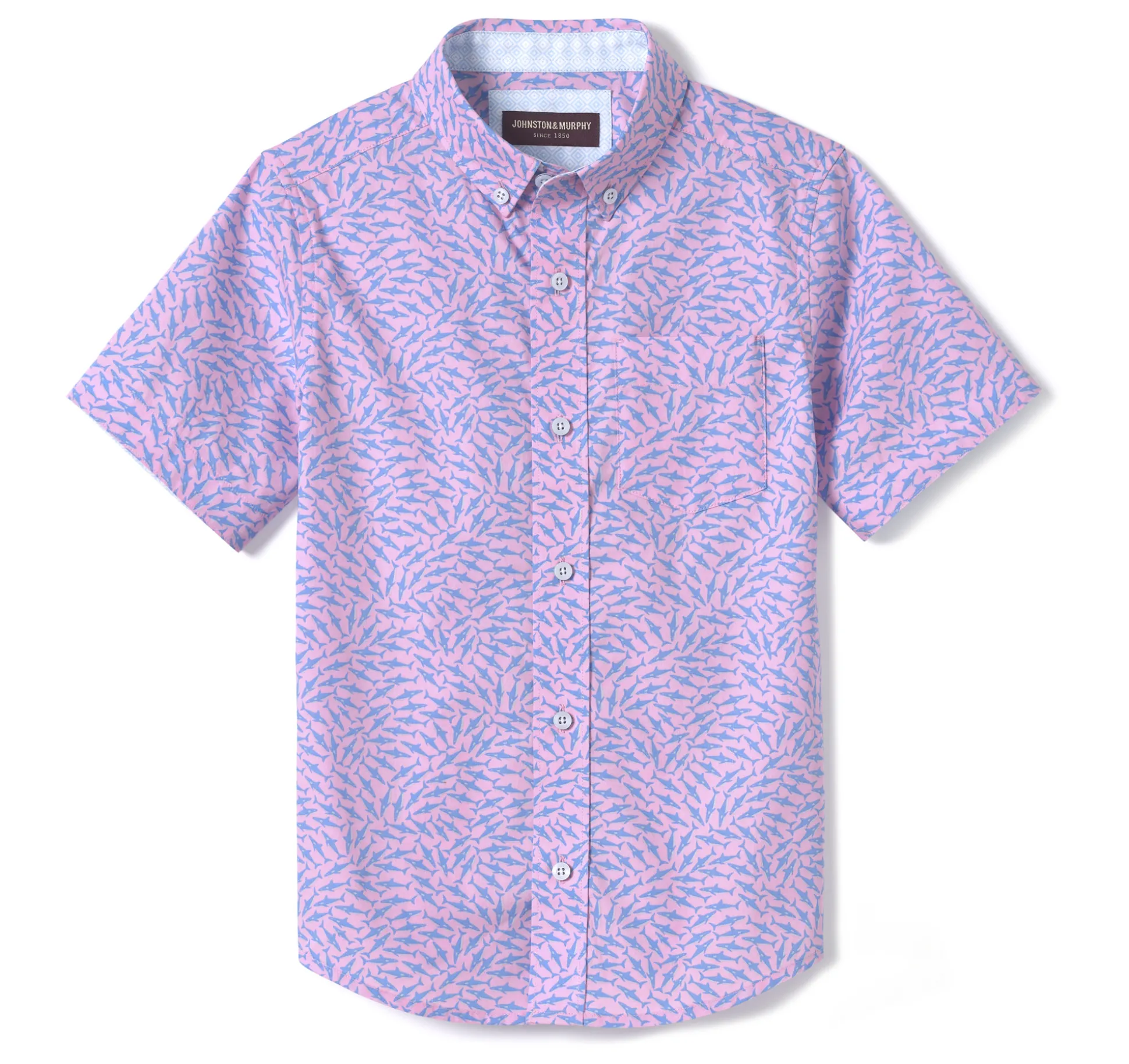Boys Short-Sleeve Printed Shirt