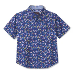 Boys Short-Sleeve Printed Shirt