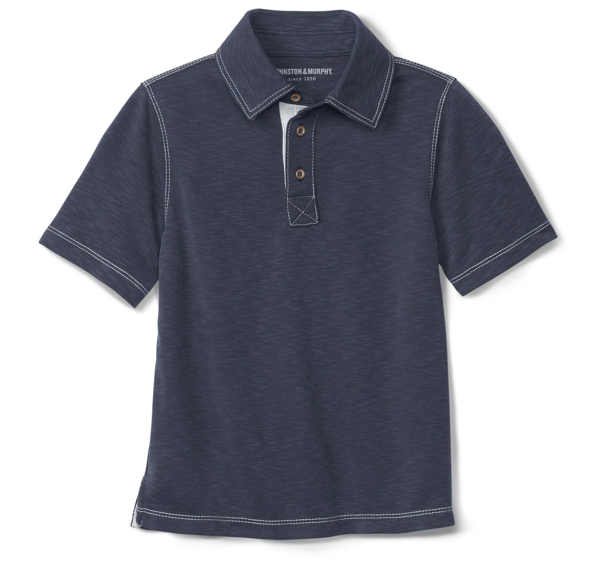 Boys Vintage Slub Polo