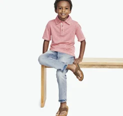 Boys Vintage Slub Polo