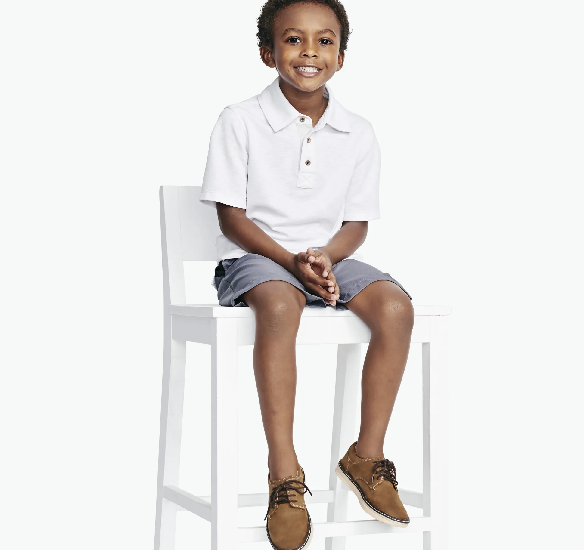 Boys Vintage Slub Polo