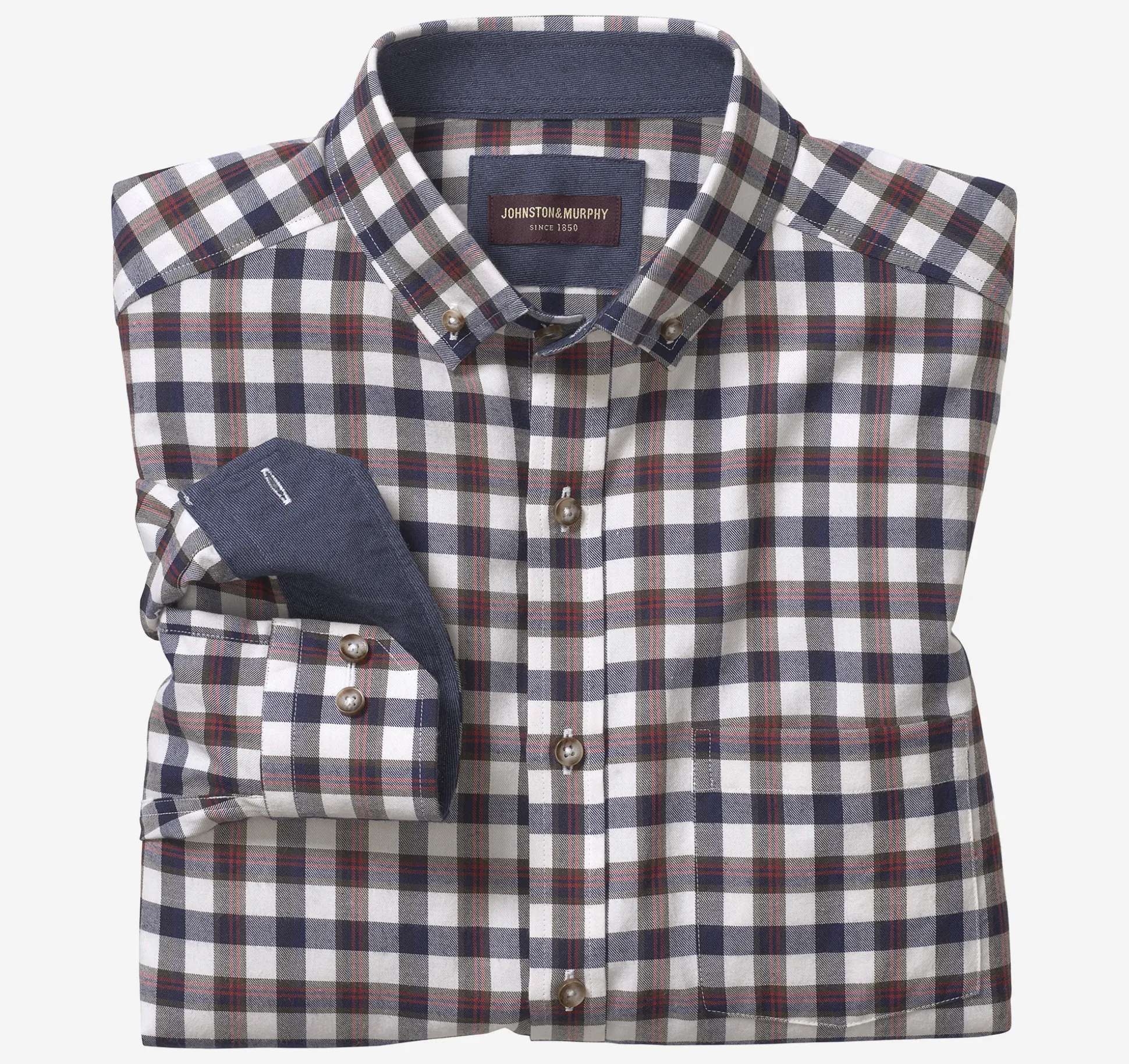 Brushed Heathered Woven Shirts