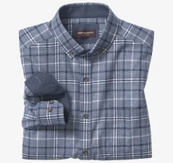 Brushed Heathered Woven Shirts