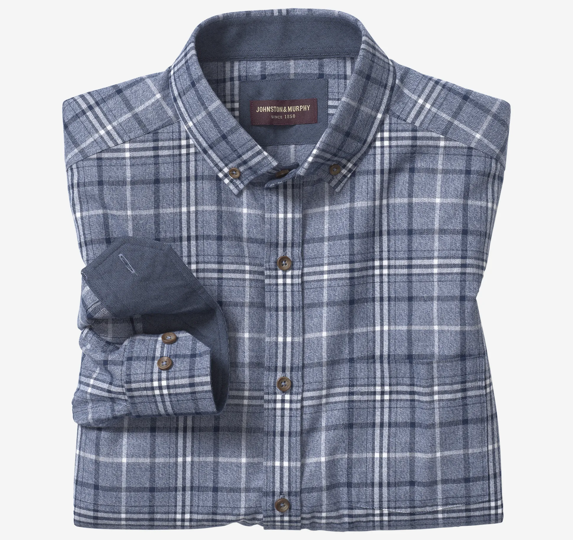 Brushed Heathered Woven Shirts