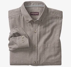 Brushed Heathered Woven Shirts
