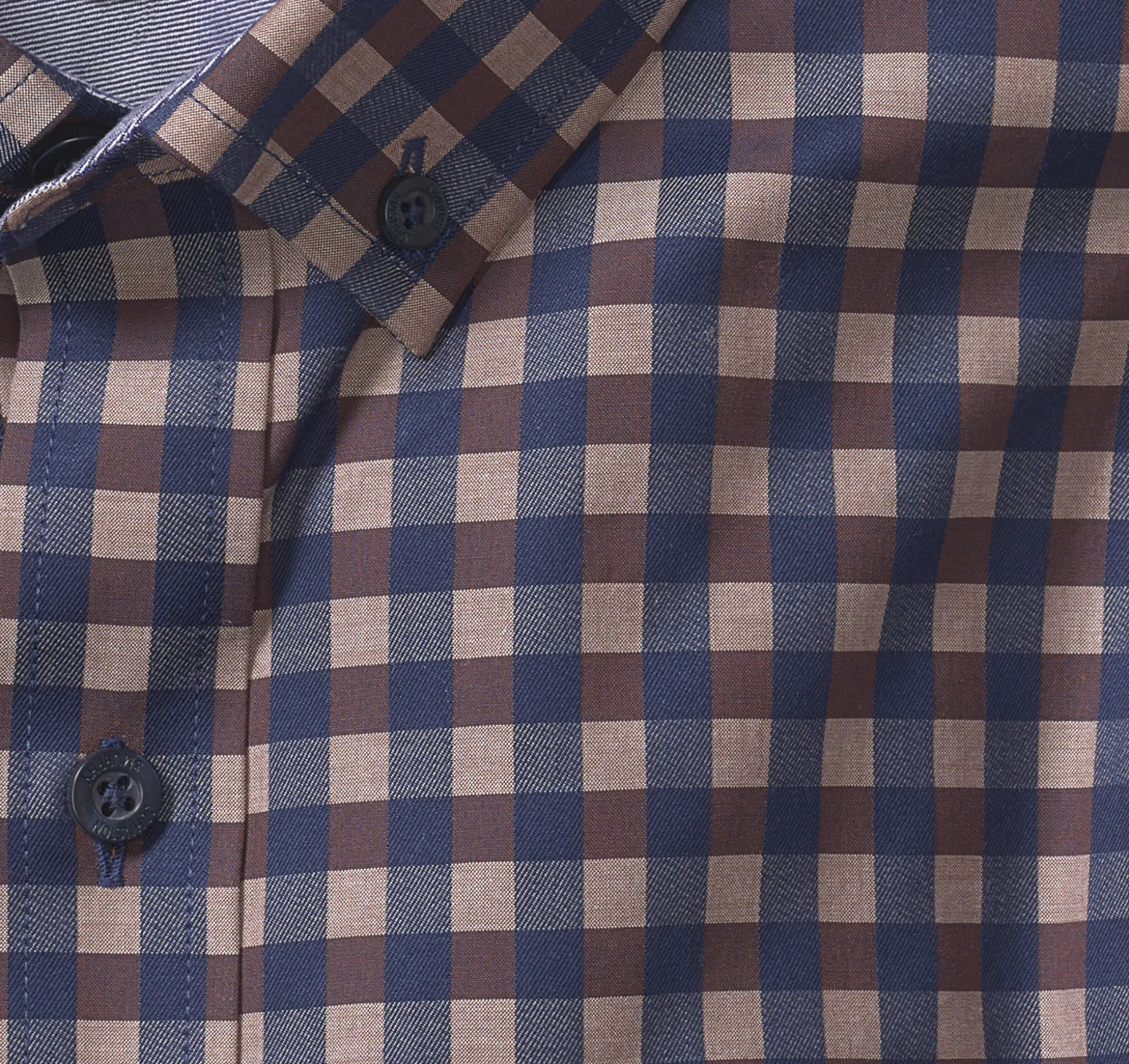 Button-Collar Premium Cotton Shirt