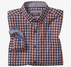 Button-Collar Premium Cotton Shirt