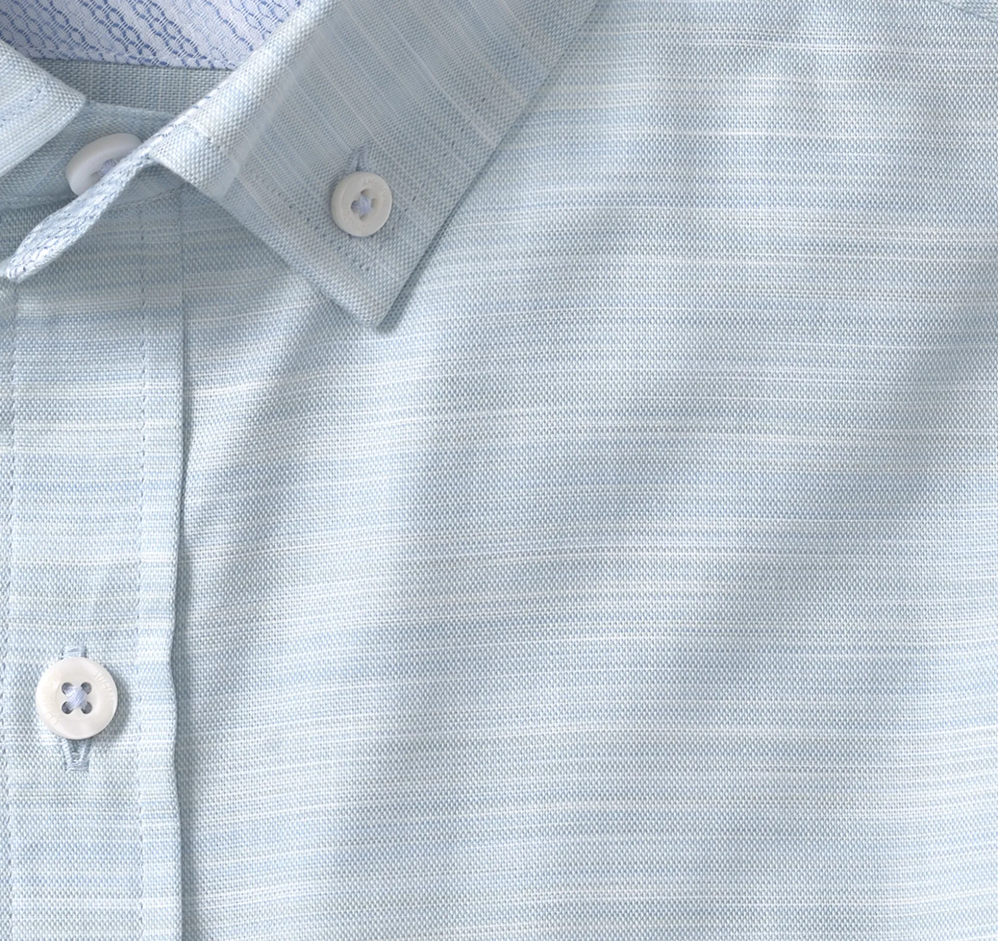Button-Collar Premium Cotton Shirt