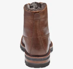 Dudley Lug Cap Toe Shearling Boot
