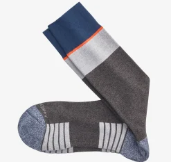 First in Comfort Block Stripe Socks
