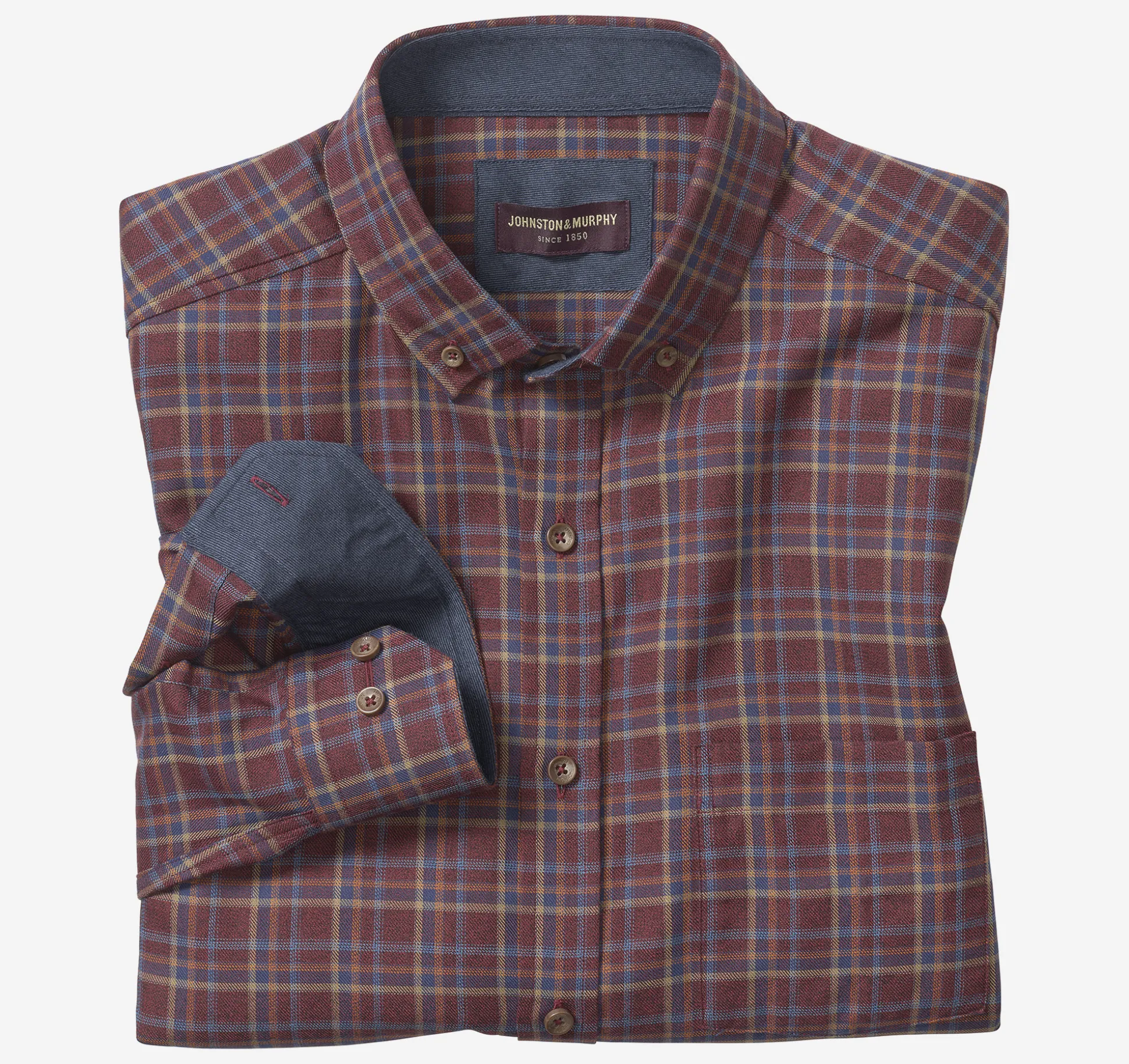 Heathered Woven Shirts