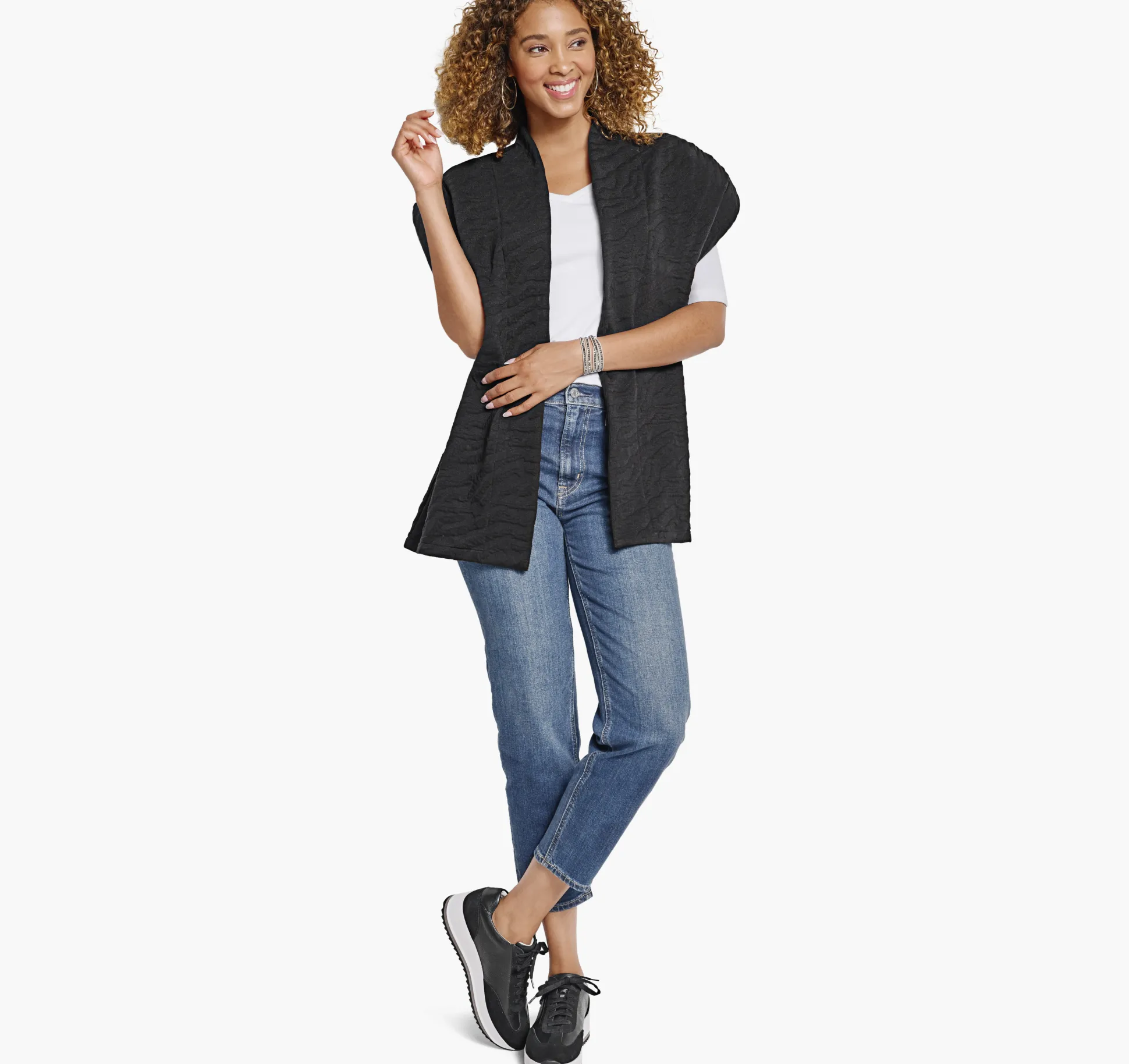 Knit Jacquard Vest
