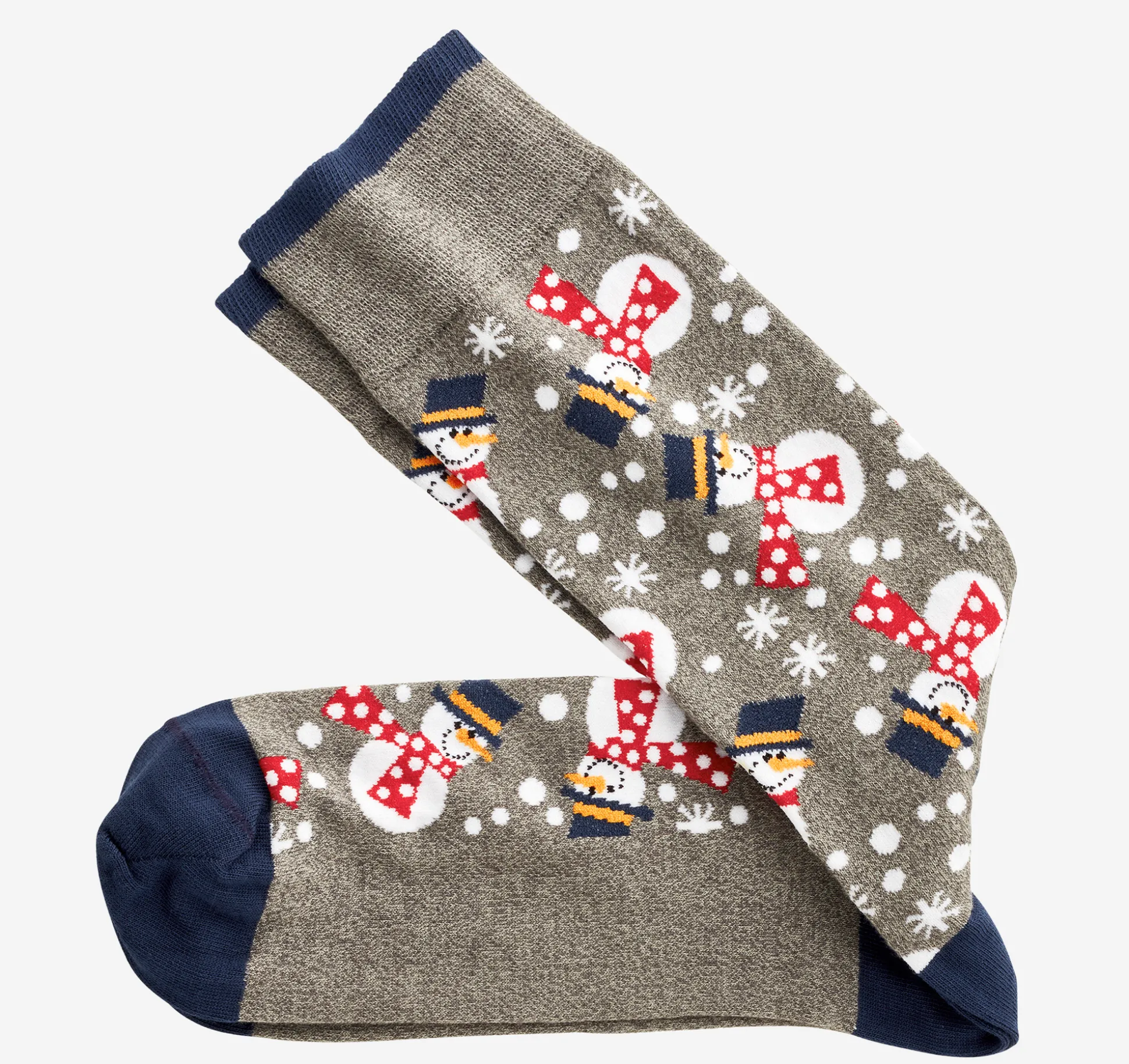 Pima Cotton Holiday-Themed Socks